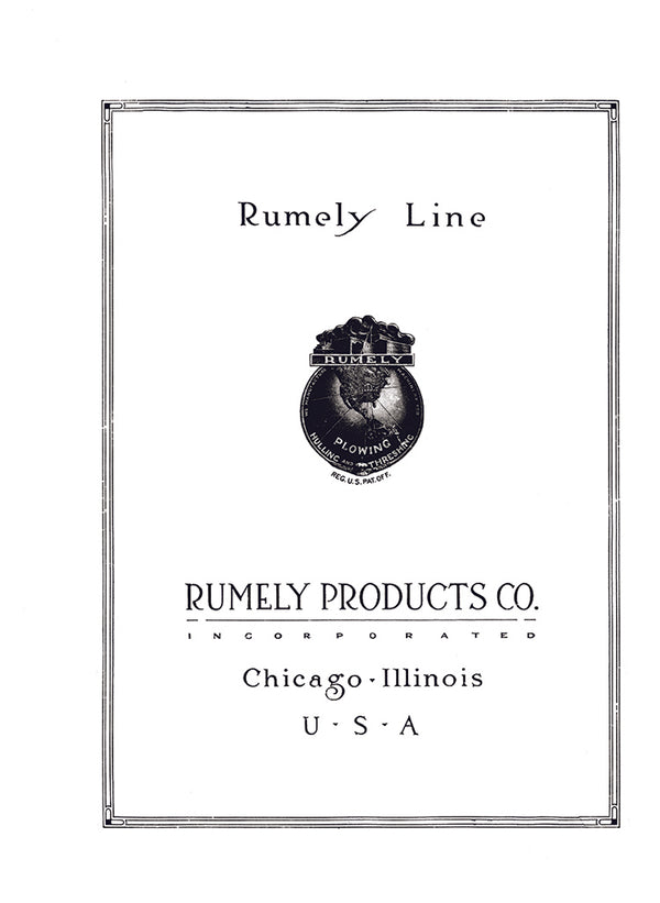 RUMELY LINE, E-BOOK