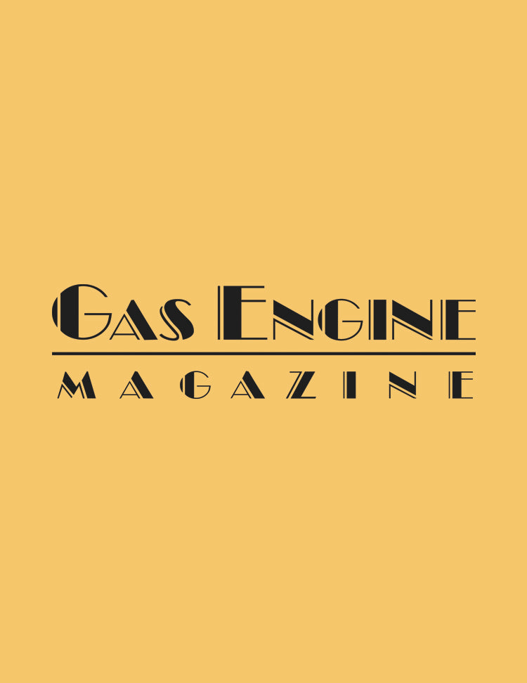 GAS ENGINE MAGAZINE, APRIL 1990